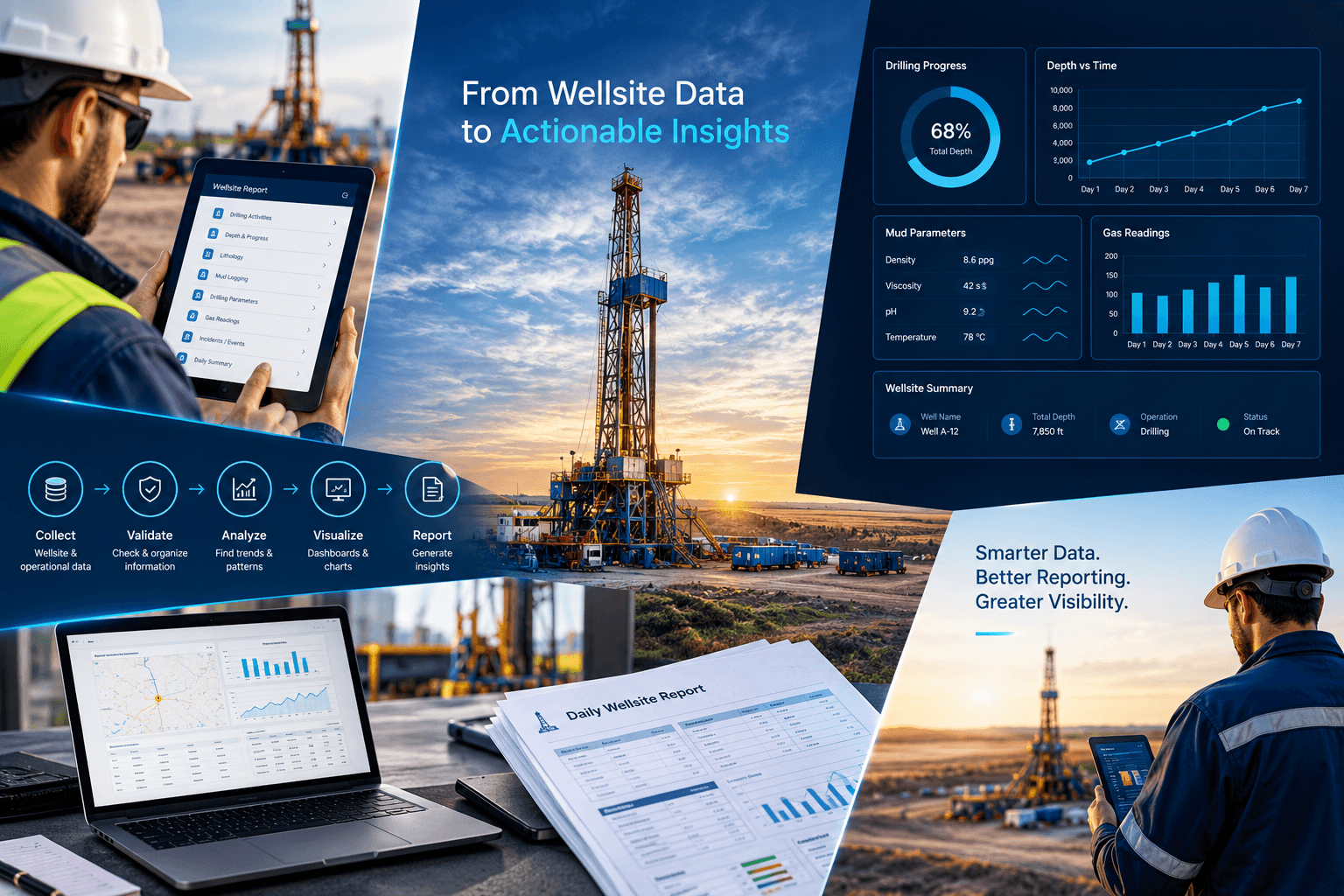 Oil & Gas Data and Wellsite Reporting Solution